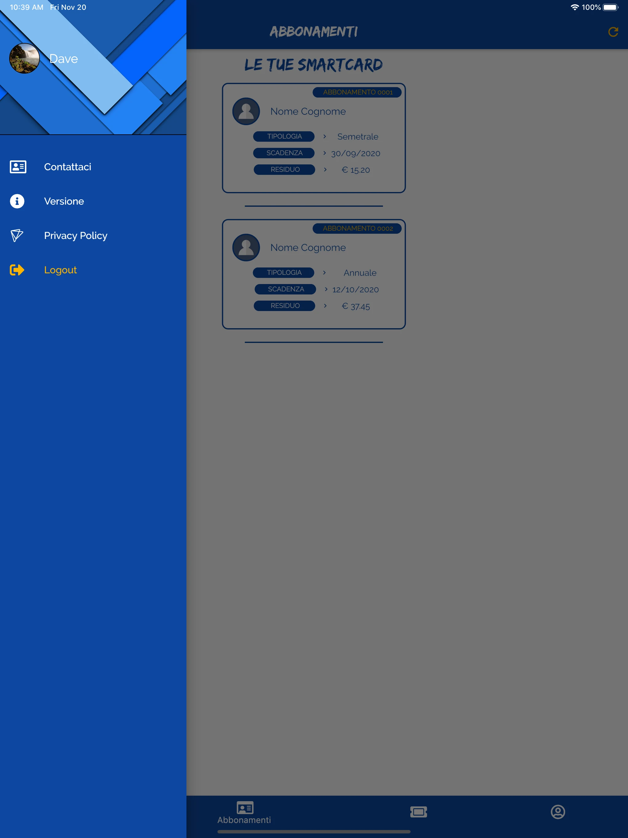 Impresa Autolinee Scura screenshot